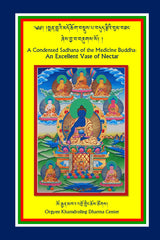 A Condensed Sadhana of the Medicine Buddha:  An Excellent Vase of Nectar